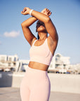 Rosé All Day Sports Bra